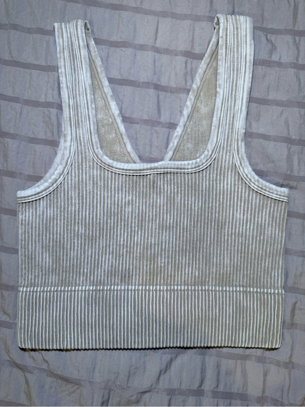 Zenana Reversible Ribbed bralette - Picture 2 of 8